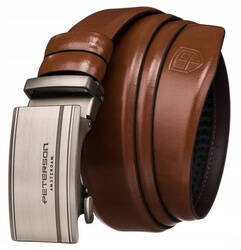 Leather belt PETERSON PTN A006