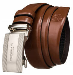 Leather belt PETERSON PTN A007