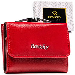 Leather & leatherette wallet RFID ROVICKY RPX-32-ML