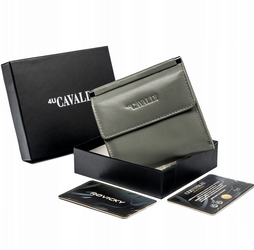 Leather wallet RFID 4U CAVALDI R-RD-16-GCL