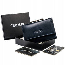 Leather wallet RFID 4U CAVALDI RD-18-GCL