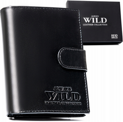 Leather wallet RFID ALWAYS WILD N4L-P-GCL