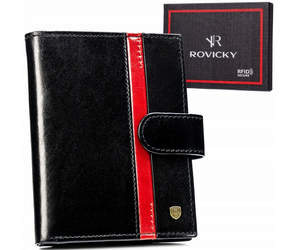 Leather wallet RFID ROVICKY 22313L-RVTP