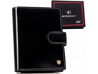 Leather wallet RFID ROVICKY 22314L-RVT