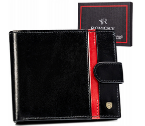 Leather wallet RFID ROVICKY 22320L-RVTP