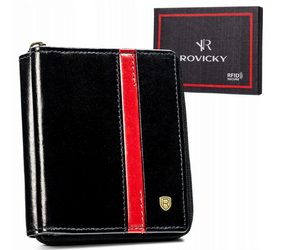 Leather wallet RFID ROVICKY 22322-RVTP