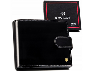 Leather wallet RFID ROVICKY 22323L-RVT