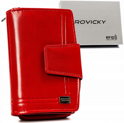 Leather wallet RFID ROVICKY CPR-122-BAR