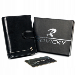 Leather wallet RFID ROVICKY N4L-CMC