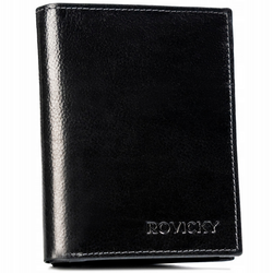 Leather wallet RFID ROVICKY N62-RPVT-BL