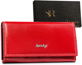 Leather wallet RFID ROVICKY R-RD-07-GCL-Q