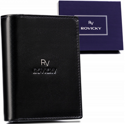 Leather wallet RFID ROVICKY RV-7680278-IL-BCA-44