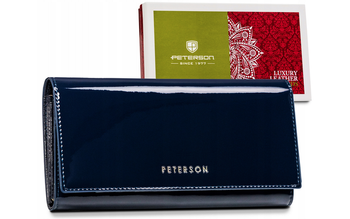 Leather women wallet PETERSON PTN BC-467