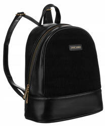 Leatherette bagpack DAVID JONES 6877-3