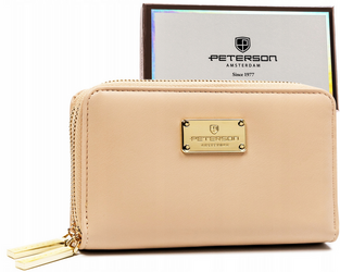 Leatherette wallet RFID PETERSON PTN 007-F8