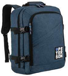 Polyester bagpack PETERSON PTN PLG-02-T 