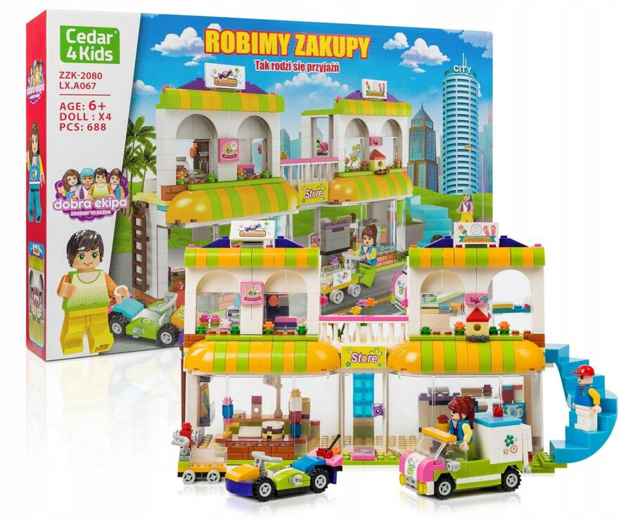 Construction set CEDAR4KIDS ZZK-2080-LX.A067 MIX