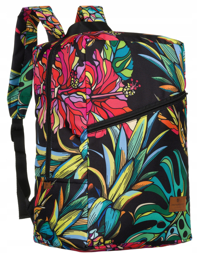 Full printed backpack PETERSON PTN PLEC-04