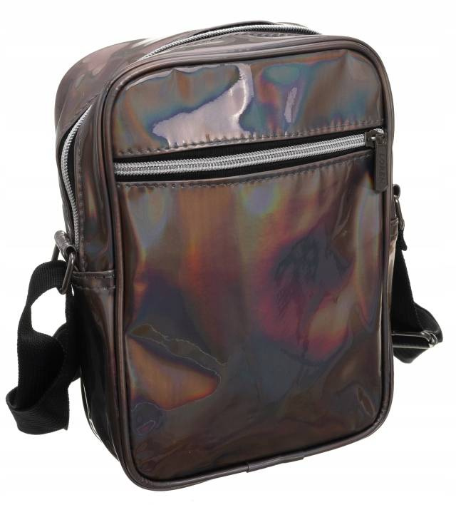 Iridescent cloth safari bag LOREN S01D