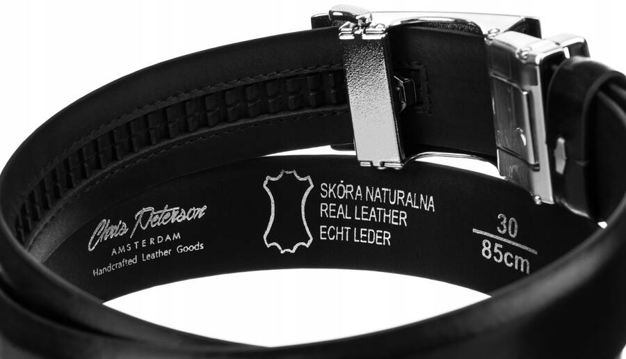 Leather belt PETERSON PTN A007