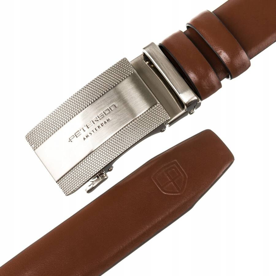 Leather belt PETERSON PTN A007