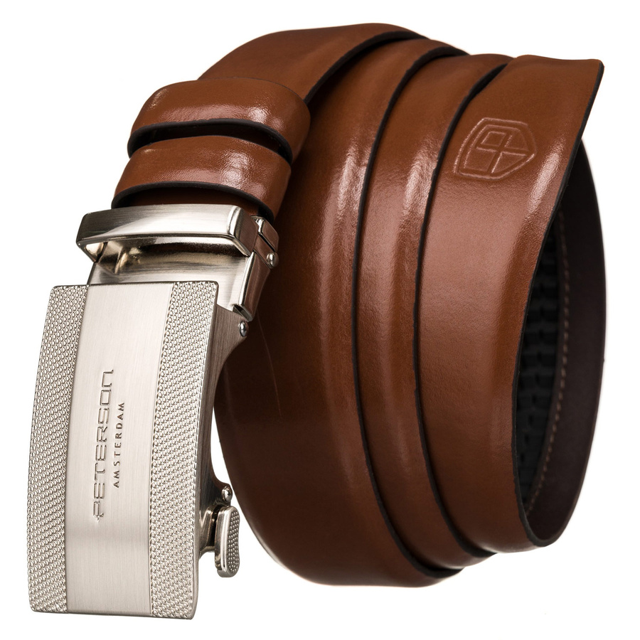 Leather belt PETERSON PTN A007