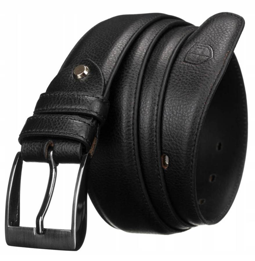 Leather belt PETERSON PTN PRS-08-ARS