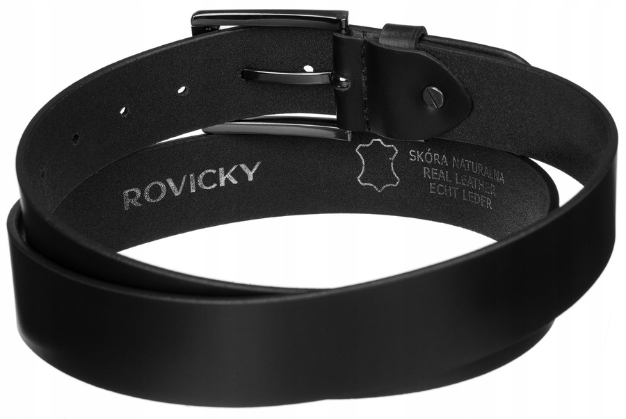 Leather belt ROVICKY R-FR-001