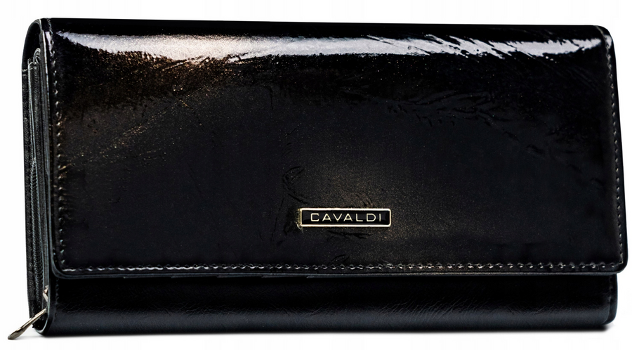 Leather & leatherette wallet RFID 4U CAVALDI PN20-YM-BL