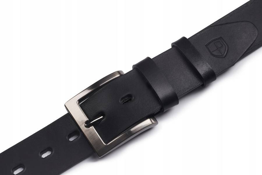 Leather men belt PETERSON PTN SSK-1