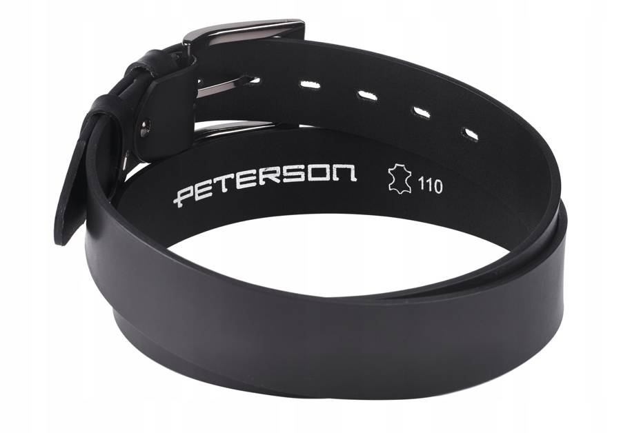 Leather men belt PETERSON PTN SSK-1