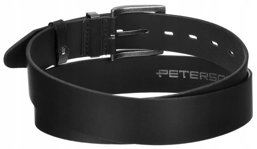 Leather men belt PETERSON PTN SSK-2