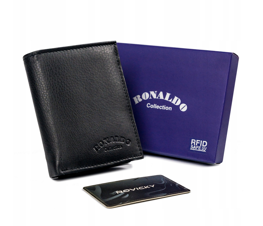 Leather men wallet RONALDO 0800-D