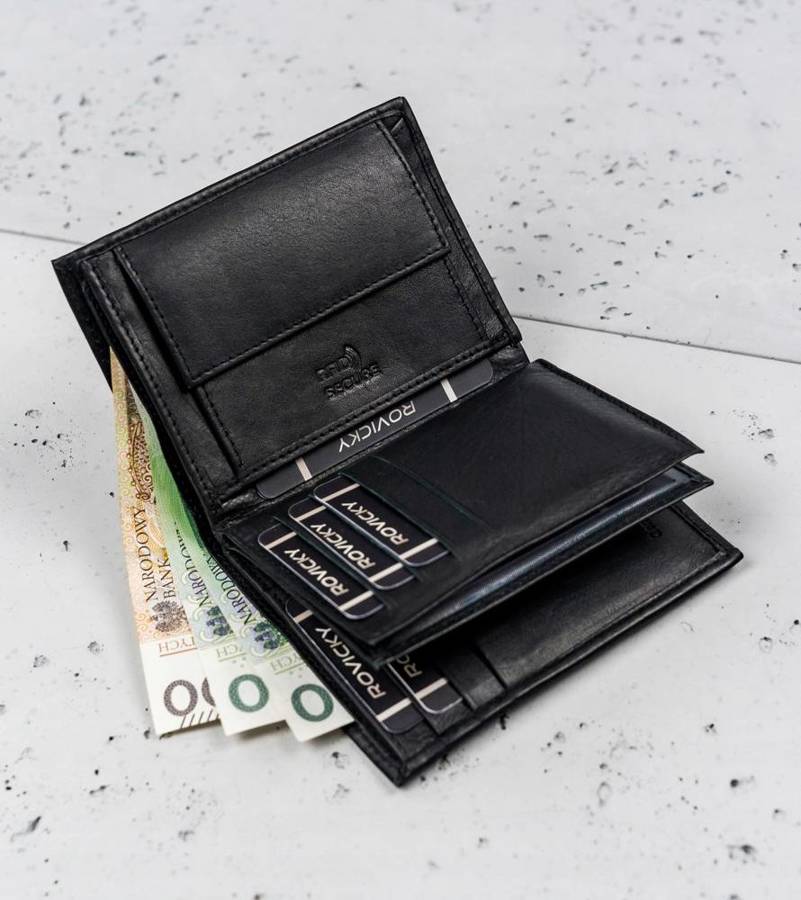 Leather men wallet RONALDO 0800-D