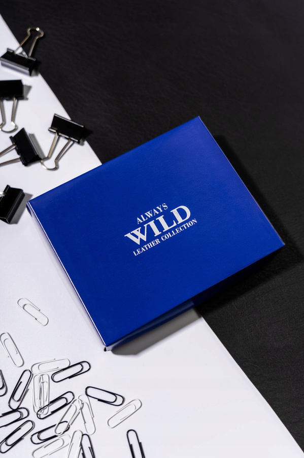 Leather wallet ALWAYS WILD AW-N7-MAL