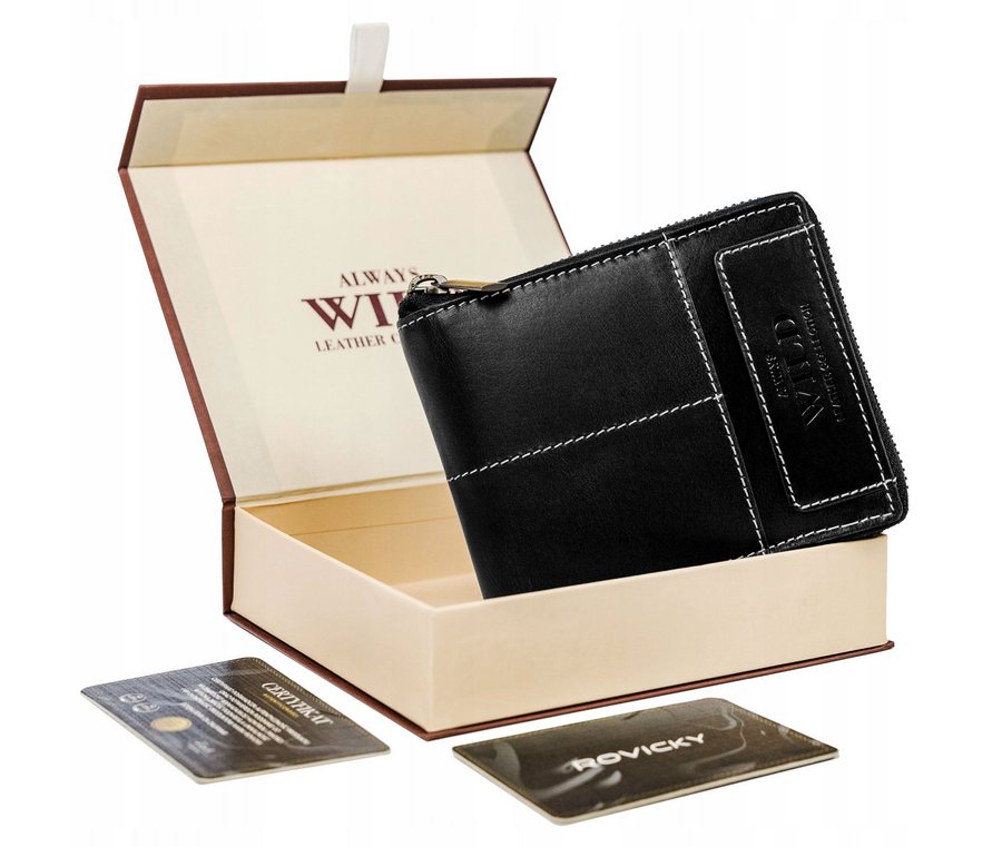 Leather wallet ALWAYS WILD N992Z-HWM