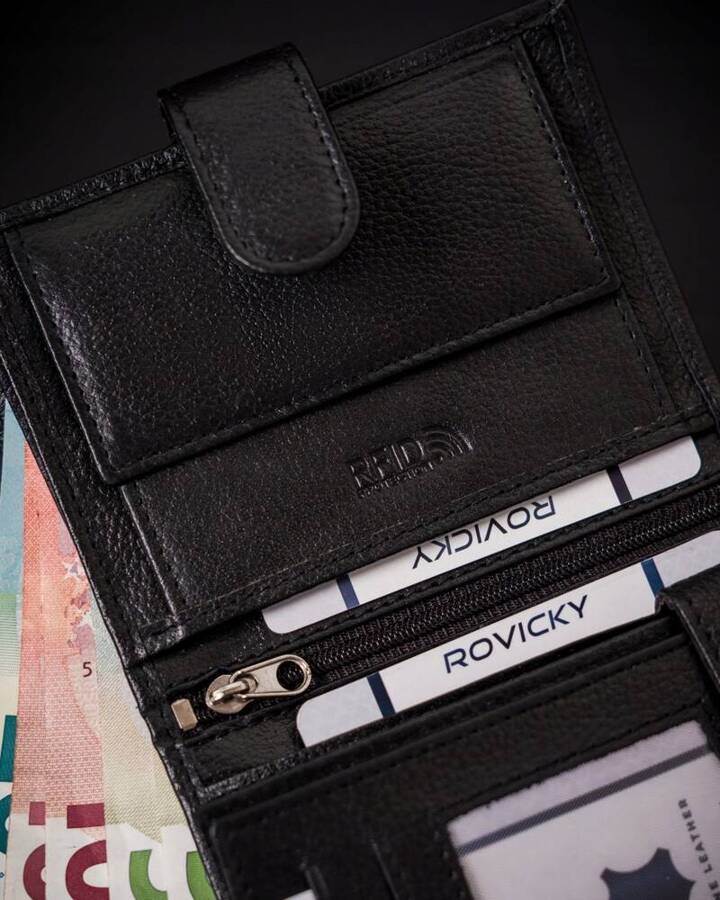 Leather wallet RFID 4U CAVALDI N4L-GPDM