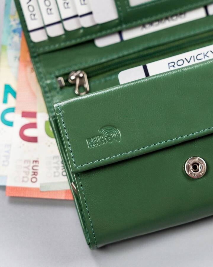 Leather wallet RFID 4U CAVALDI RD-02-GCL