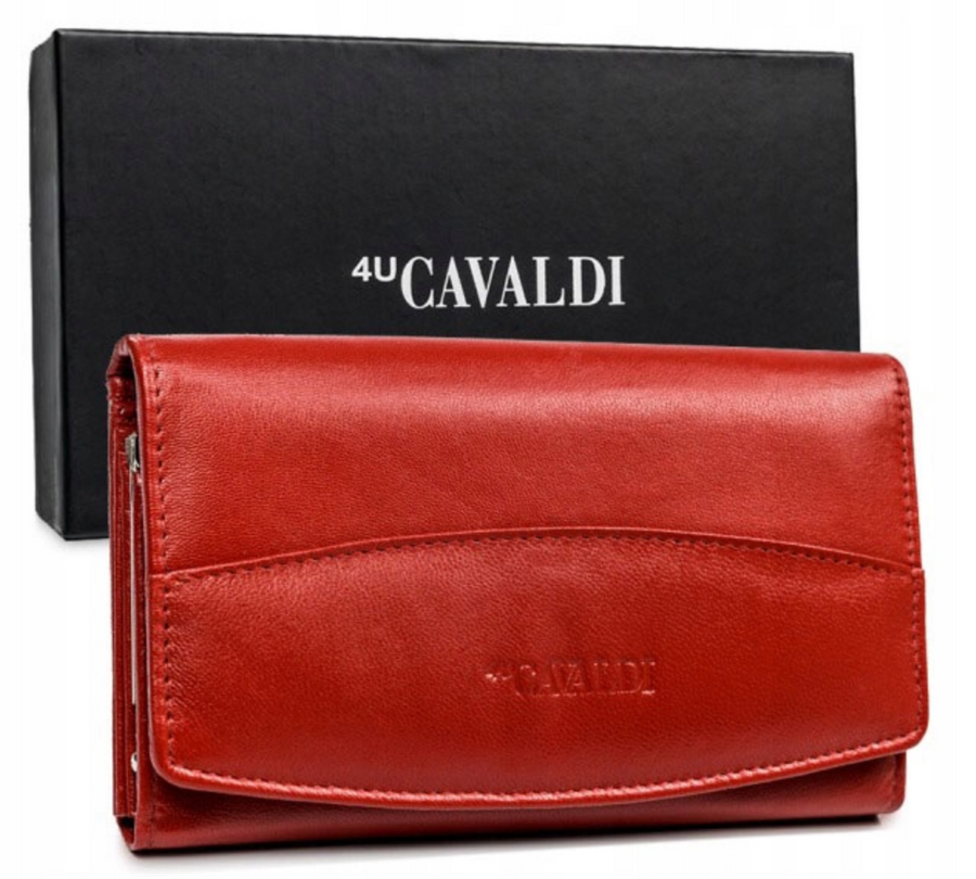 Leather wallet RFID 4U CAVALDI RD-06-GCL