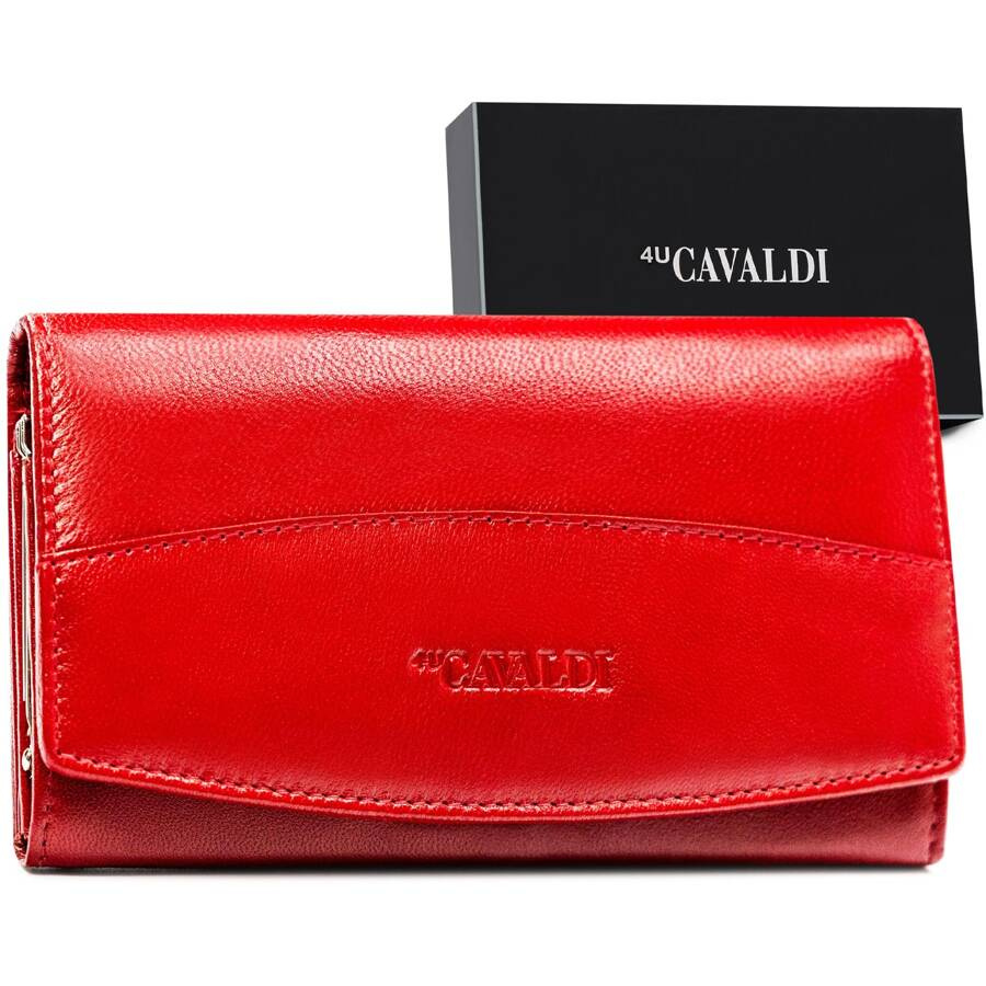 Leather wallet RFID 4U CAVALDI RD-06-GCL