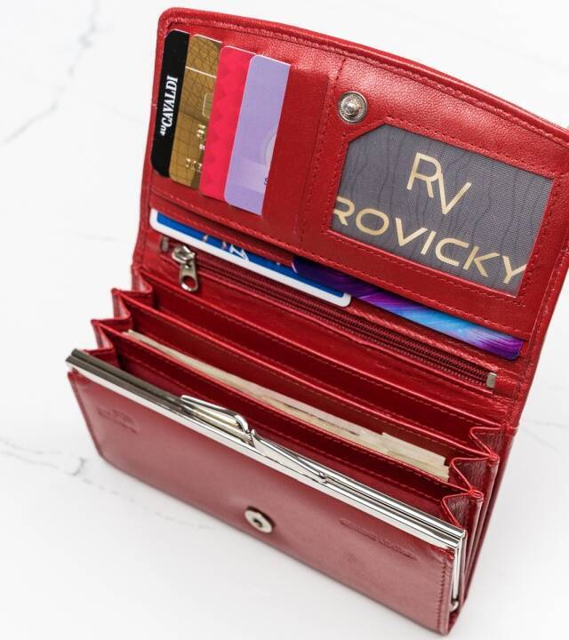 Leather wallet RFID 4U CAVALDI RD-06-GCL