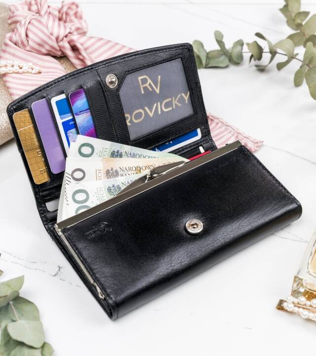 Leather wallet RFID 4U CAVALDI RD-06-GCL