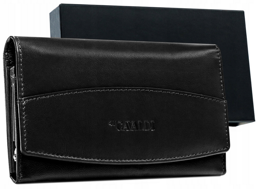 Leather wallet RFID 4U CAVALDI RD-06-GCL