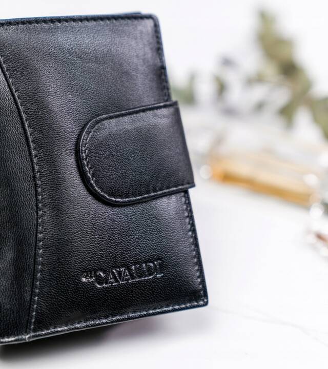 Leather wallet RFID 4U CAVALDI RD-09-GCL