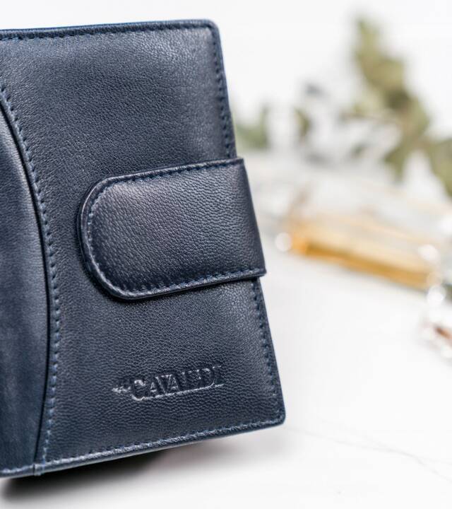 Leather wallet RFID 4U CAVALDI RD-09-GCL