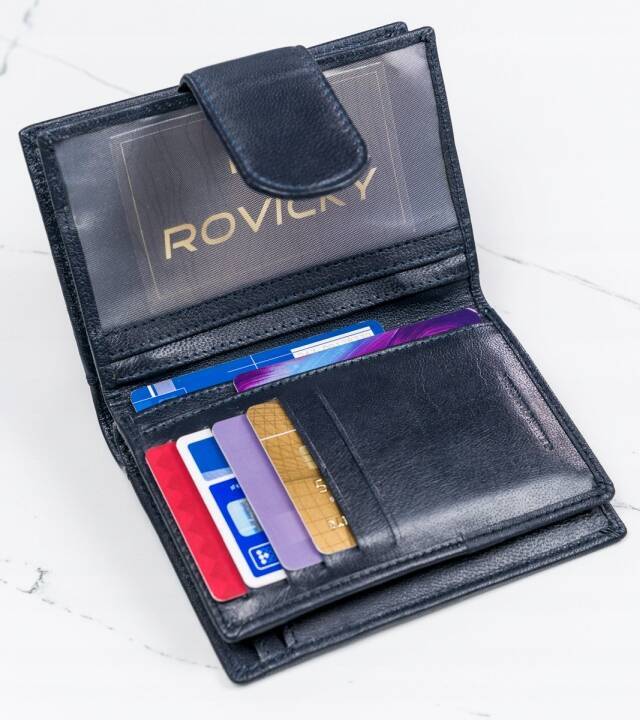 Leather wallet RFID 4U CAVALDI RD-09-GCL