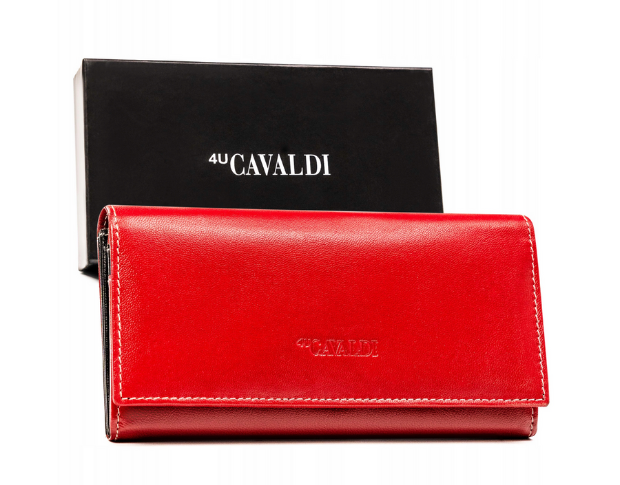 Leather wallet RFID 4U CAVALDI RD-23-GCL