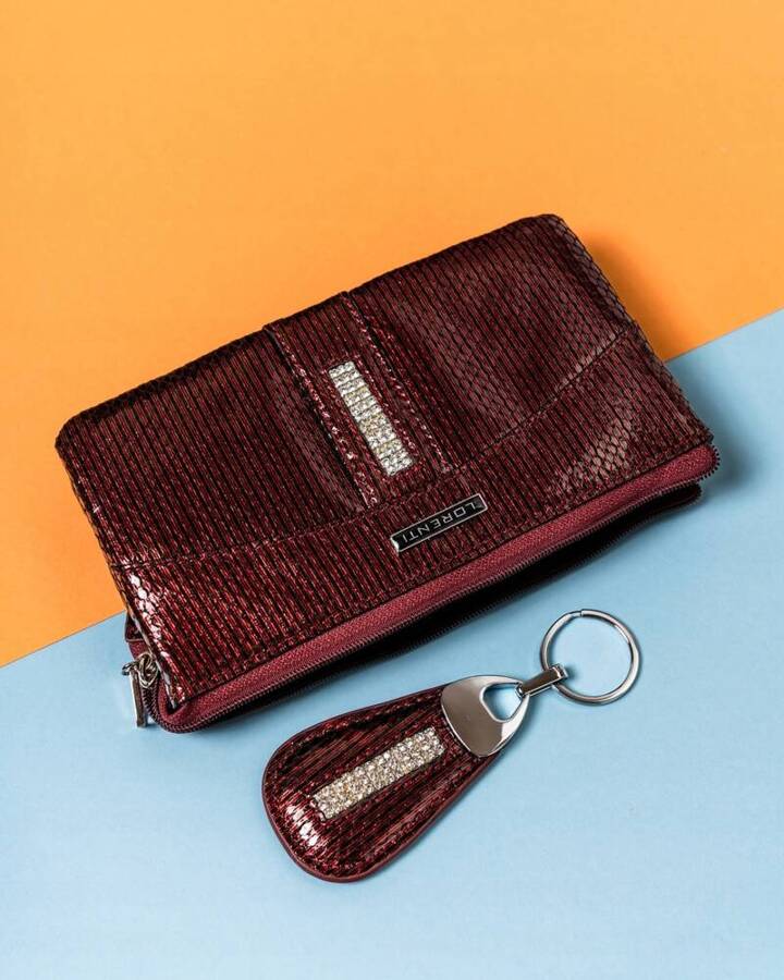 Leather wallet RFID LORENTI 76121-MPG