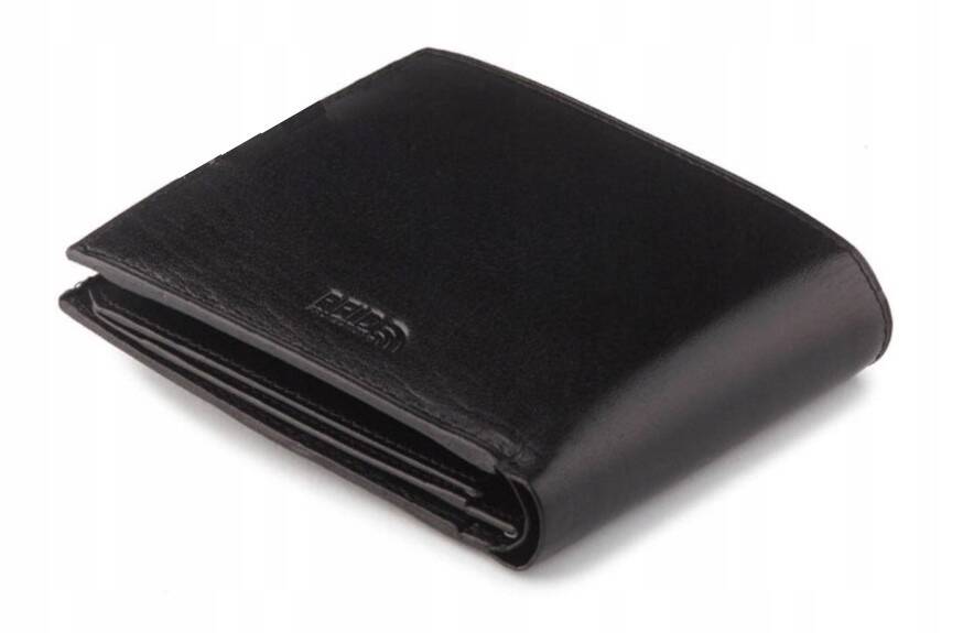 Leather wallet RFID PETERSON PTN 334 2-1-1