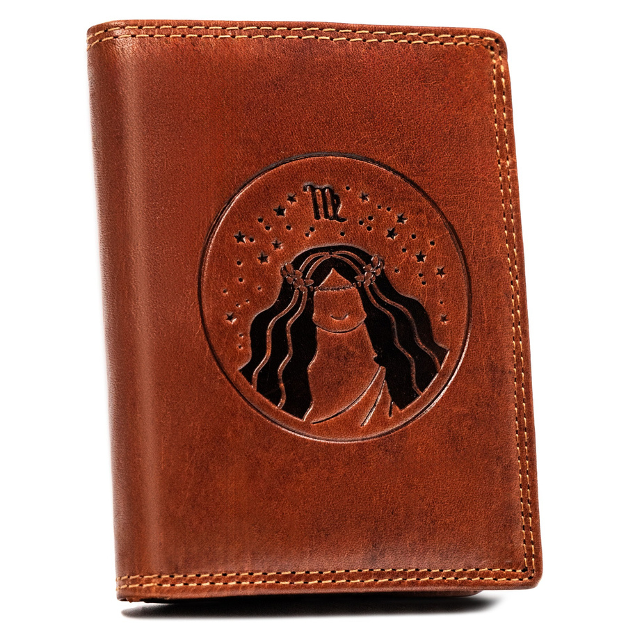 Leather wallet RFID PETERSON PTN N4-EBS